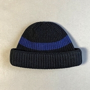 COTTON KNIT ROLL CAP