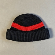 COTTON KNIT ROLL CAP